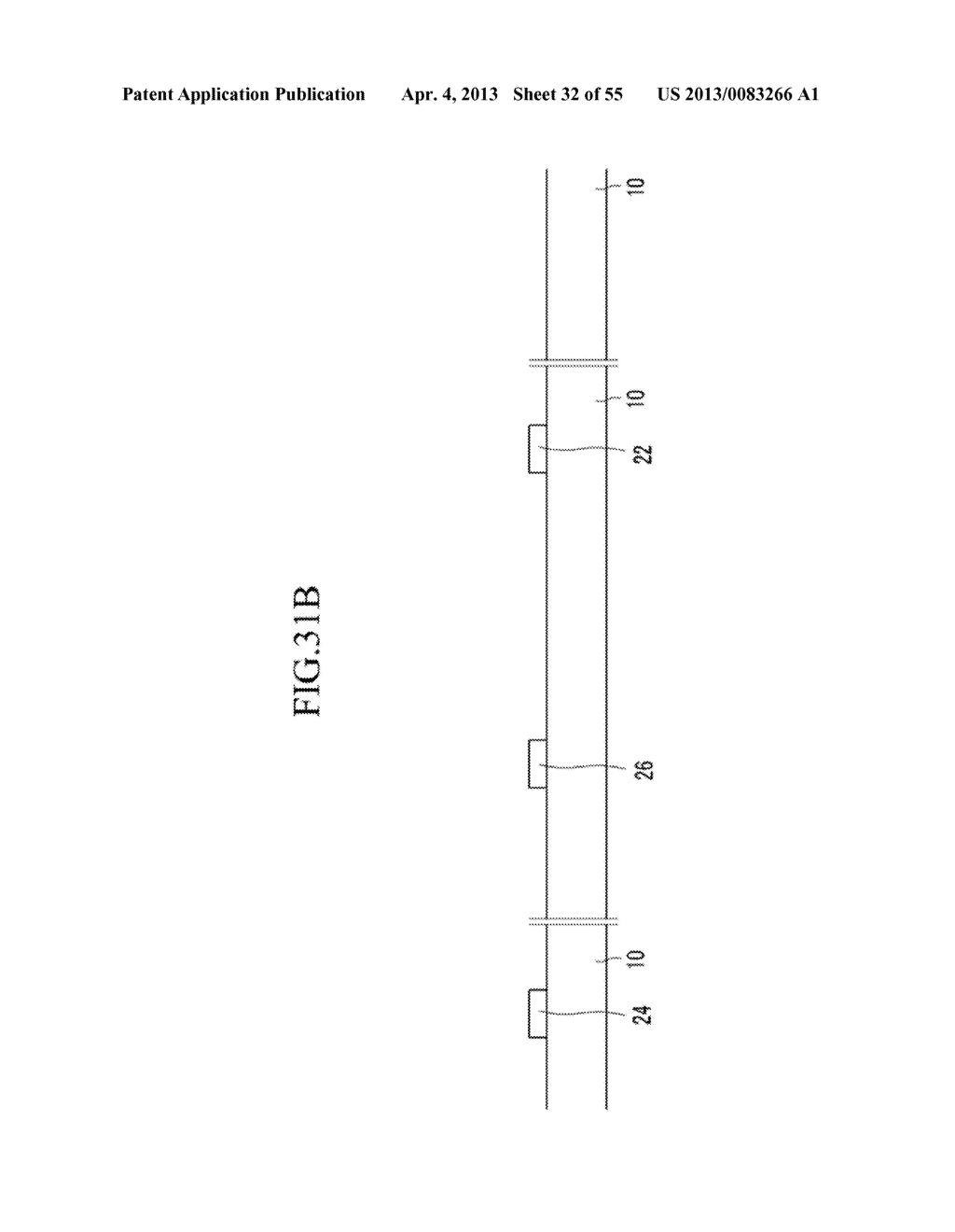 LIQUID CRYSTAL DISPLAY INCLUDING A SPACER ELEMENT AND METHOD FOR     FABRICATING THE SAME - diagram, schematic, and image 33