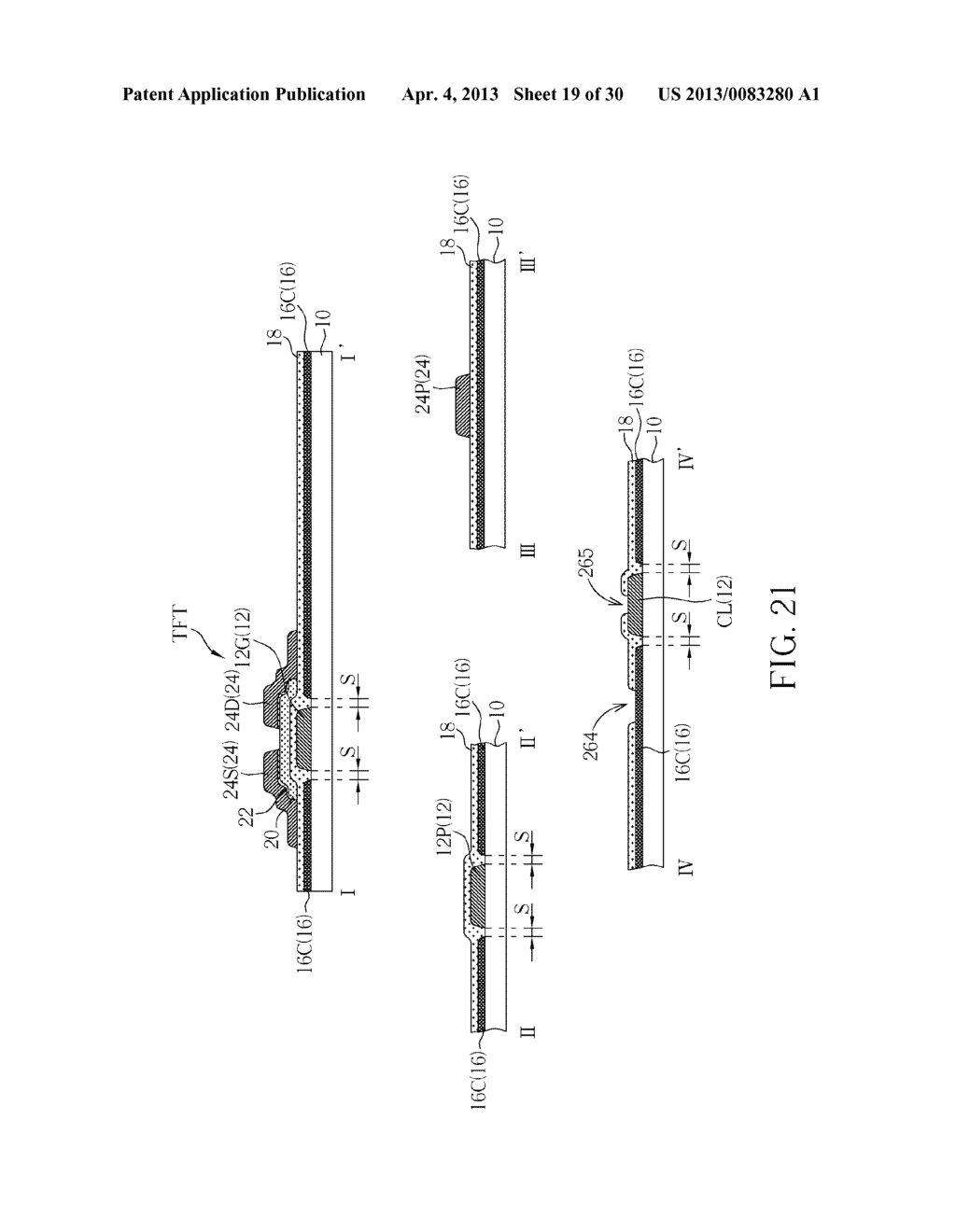 ARRAY SUBSTRATE OF FRINGE FIELD SWITCHING MODE LIQUID CRYSTAL DISPLAY     PANEL AND METHOD OF MANUFACTURING THE SAME - diagram, schematic, and image 20