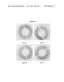 METHOD OF CREATING A VISIBLE MARK ON LENS USING A LEUCO DYE diagram and image