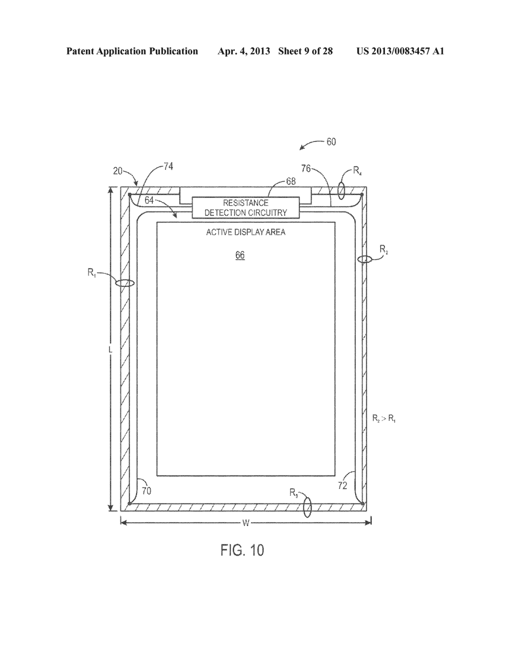 SYSTEM AND METHOD FOR MANUFACTURING A DISPLAY PANEL OR OTHER PATTERNED     DEVICE - diagram, schematic, and image 10