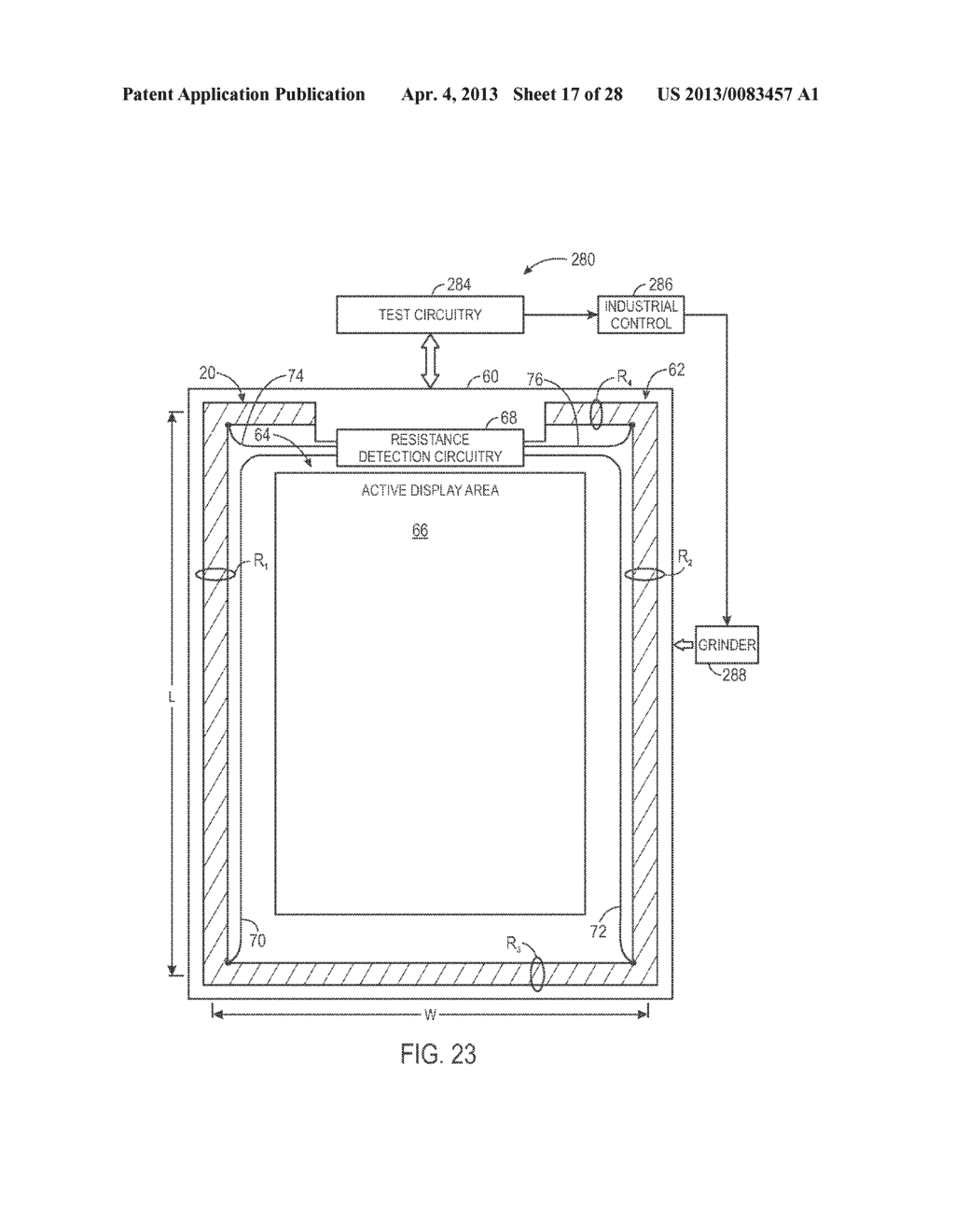 SYSTEM AND METHOD FOR MANUFACTURING A DISPLAY PANEL OR OTHER PATTERNED     DEVICE - diagram, schematic, and image 18