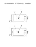 DISPLAY FRAME FOR HANDHELD DUAL DISPLAY DEVICE diagram and image