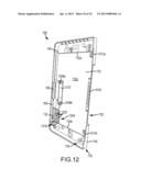 DISPLAY FRAME FOR HANDHELD DUAL DISPLAY DEVICE diagram and image