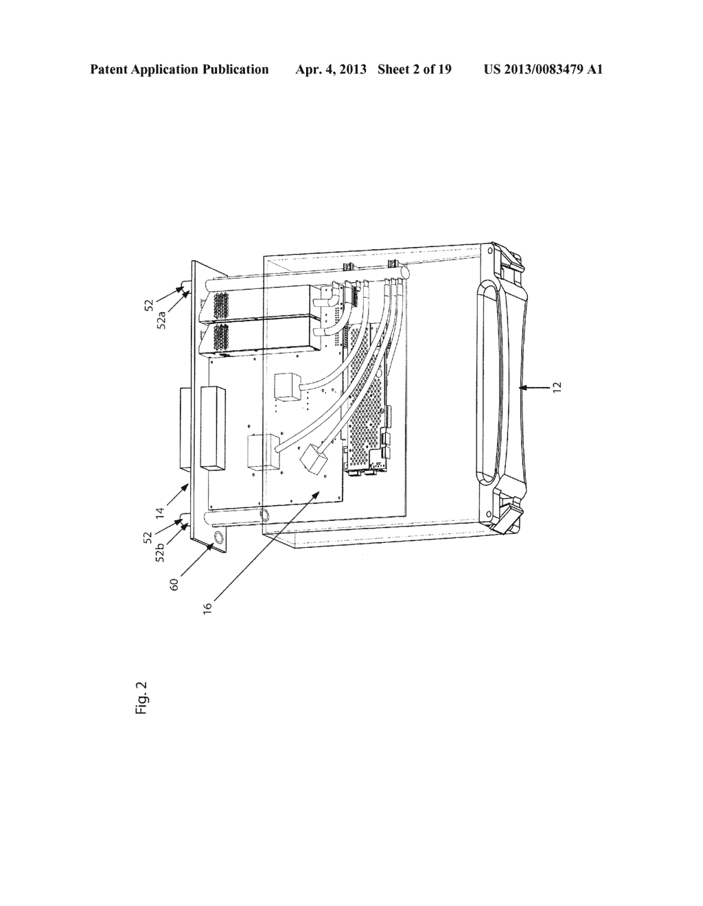 RACK MOUNTED LIQUID SUBMERSION COOLED ELECTRONIC SYSTEM - diagram, schematic, and image 03