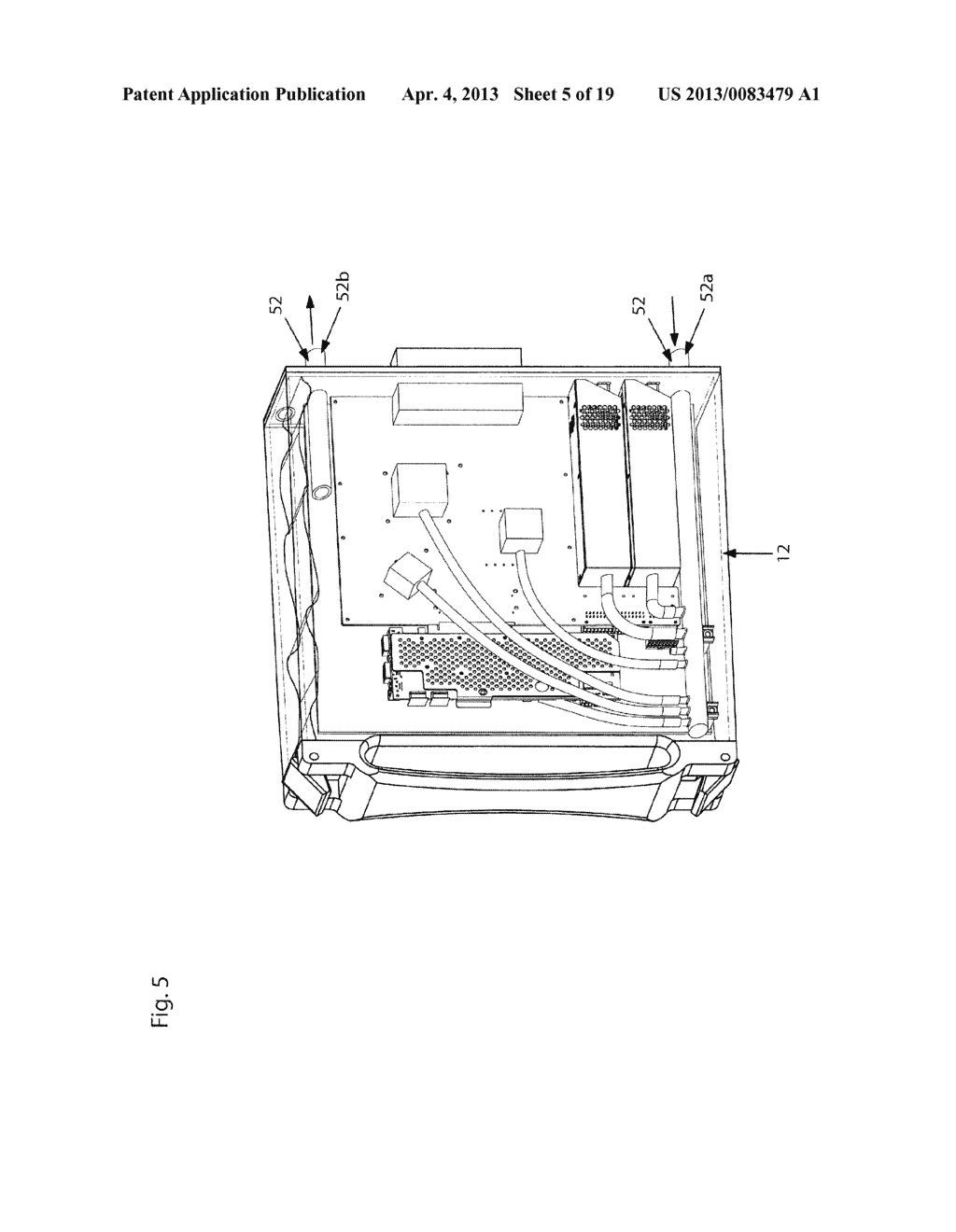 RACK MOUNTED LIQUID SUBMERSION COOLED ELECTRONIC SYSTEM - diagram, schematic, and image 06