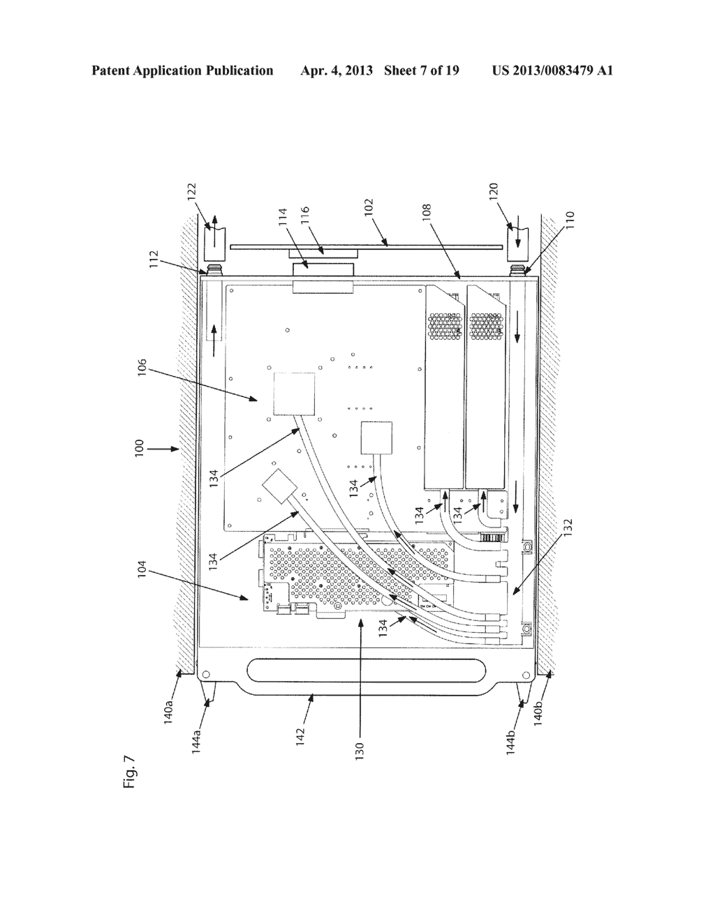 RACK MOUNTED LIQUID SUBMERSION COOLED ELECTRONIC SYSTEM - diagram, schematic, and image 08