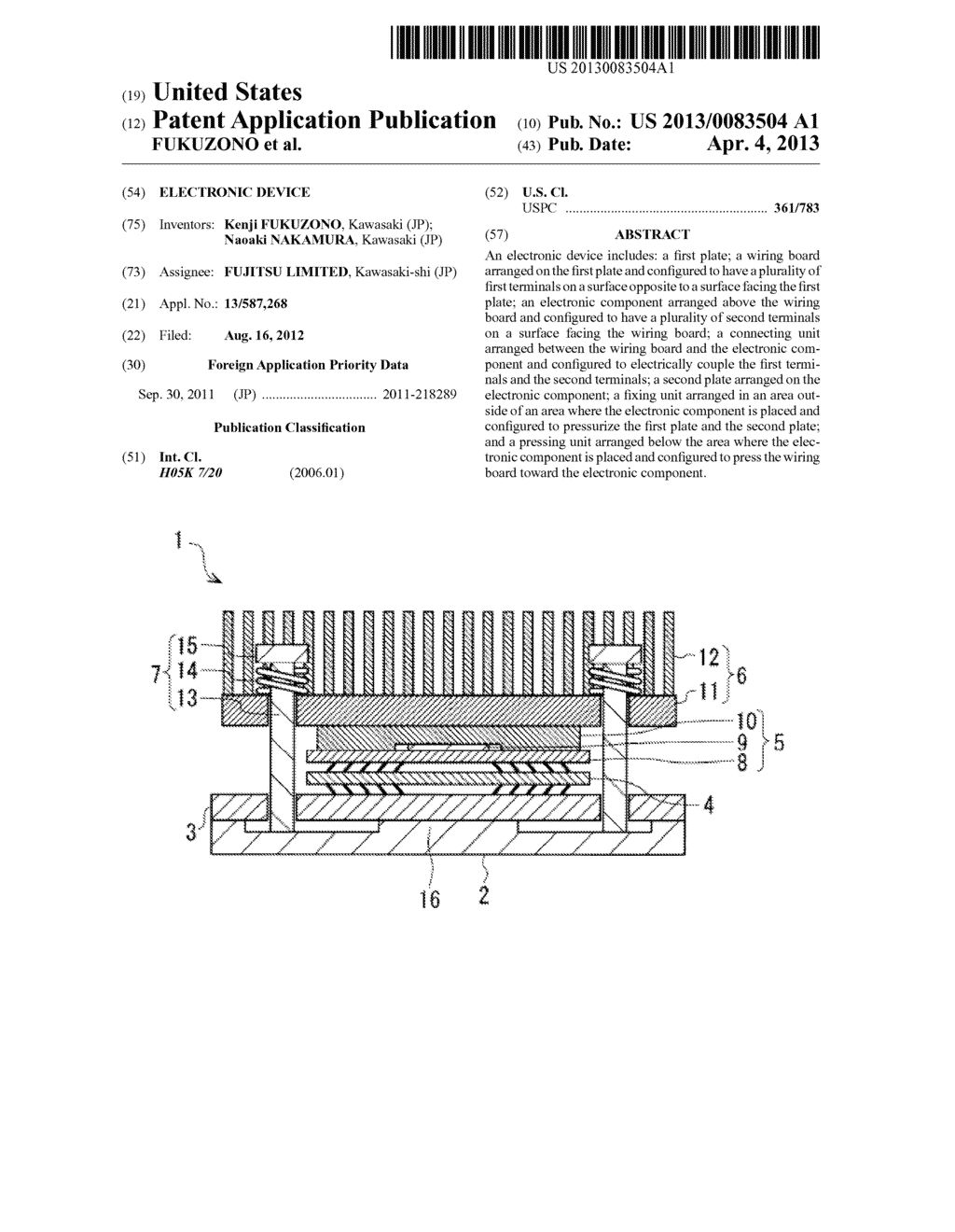 ELECTRONIC DEVICE - diagram, schematic, and image 01