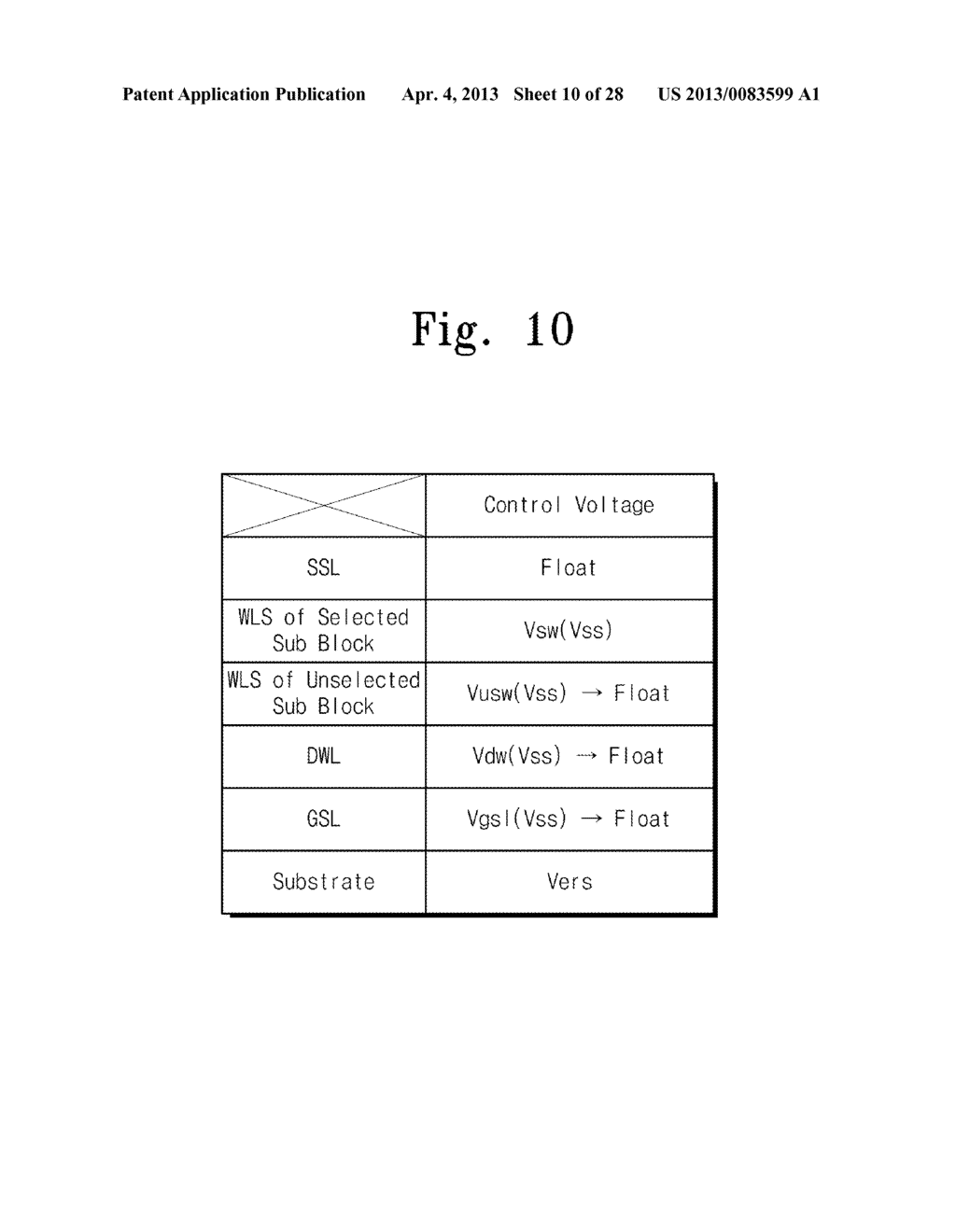 NONVOLATILE MEMORY AND ERASING METHOD THEREOF - diagram, schematic, and image 11