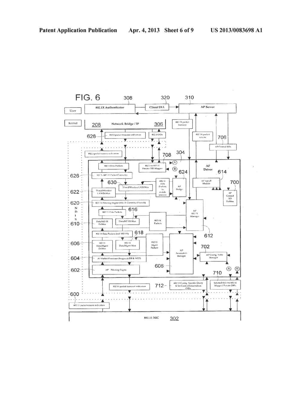 NATIVE WI-FI ARCHITECTURE FOR 802.11 NETWORKS - diagram, schematic, and image 07