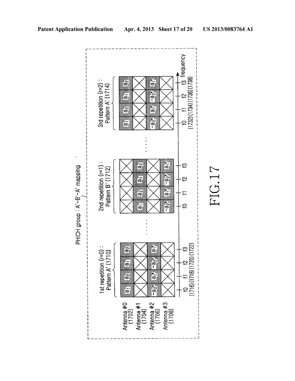 APPARATUS AND METHOD FOR TRANSMITTING/RECEIVING  THE HYBRID-ARQ ACK/NACK     SIGNAL IN MOBILE COMMUNICATION SYSTEM - diagram, schematic, and image 18