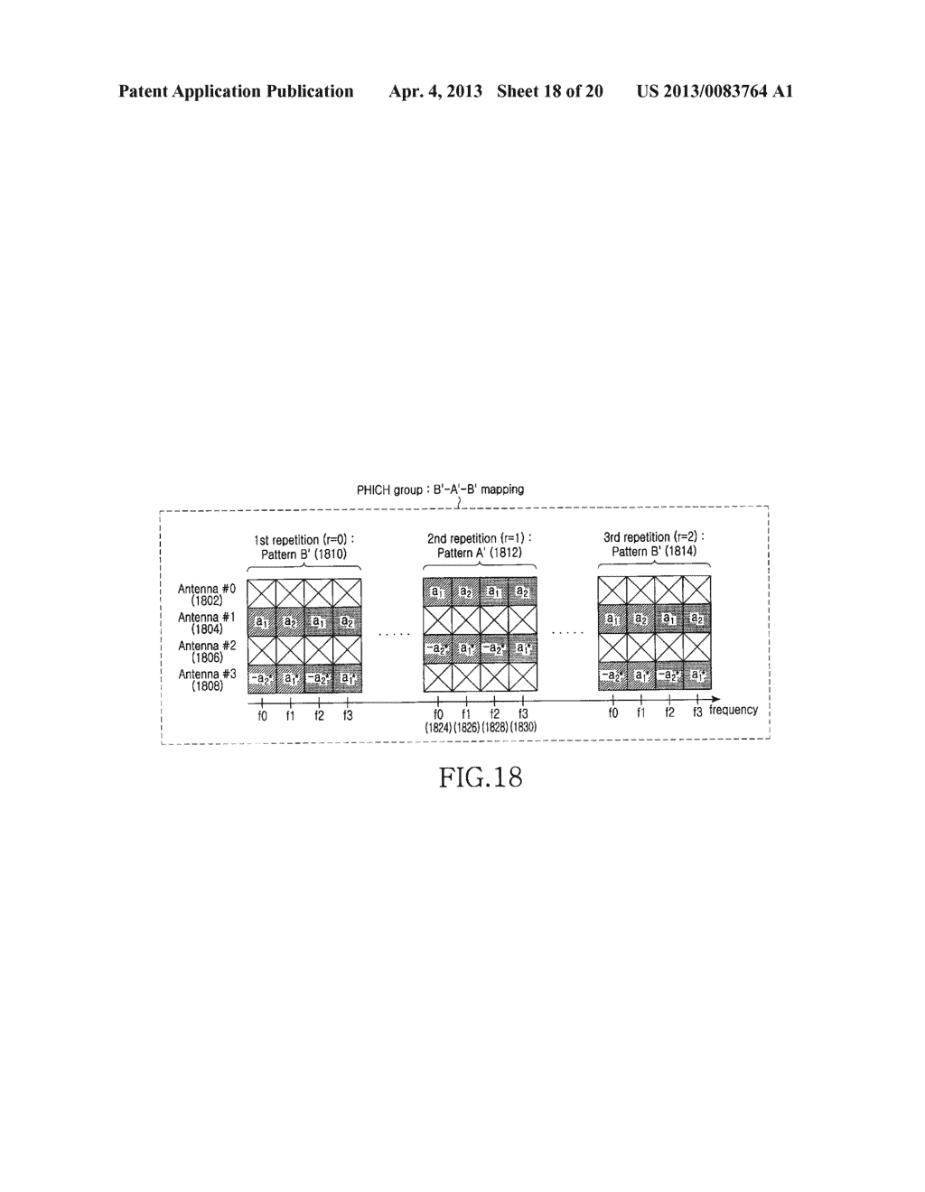 APPARATUS AND METHOD FOR TRANSMITTING/RECEIVING  THE HYBRID-ARQ ACK/NACK     SIGNAL IN MOBILE COMMUNICATION SYSTEM - diagram, schematic, and image 19