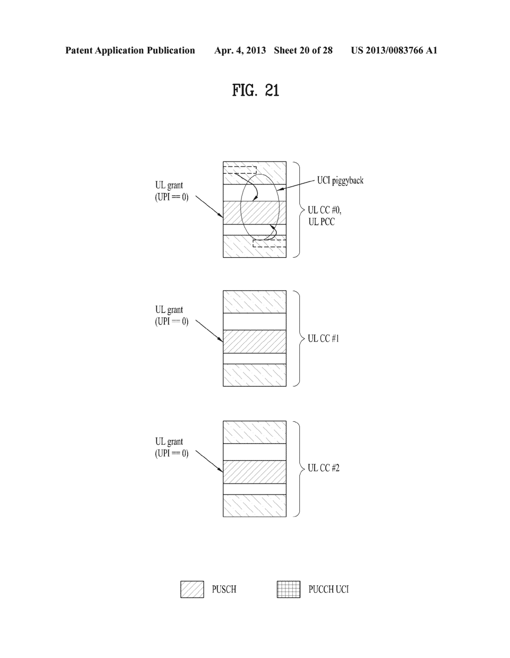 METHOD AND DEVICE FOR TRANSMITTING AND RECEIVING UPLINK CONTROL     INFORMATION IN WIRELESS COMMUNICATION SYSTEM THAT SUPPORTS MULTIPLE     CARRIERS - diagram, schematic, and image 21