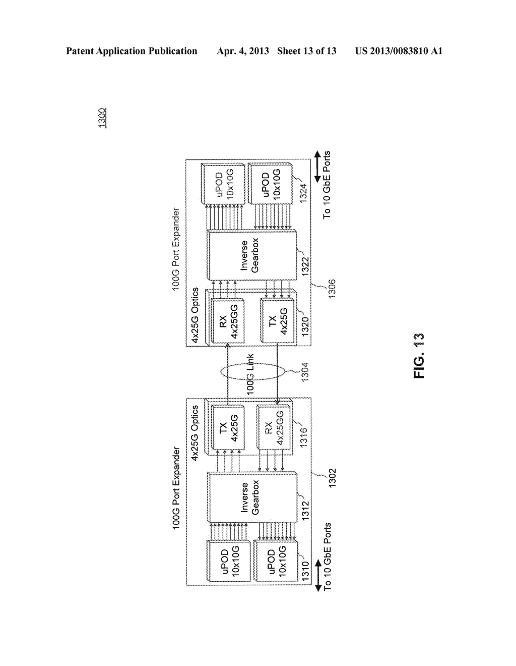 System and Method for Bit-Multiplexed Data Streams Over Multirate Gigabit     Ethernet - diagram, schematic, and image 14