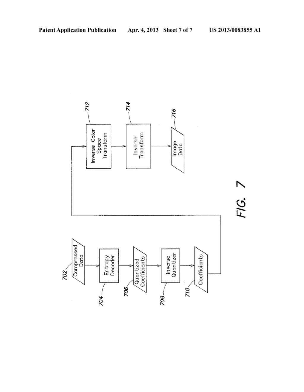 ADAPTIVE COLOR SPACE SELECTION FOR HIGH QUALITY VIDEO COMPRESSION - diagram, schematic, and image 08