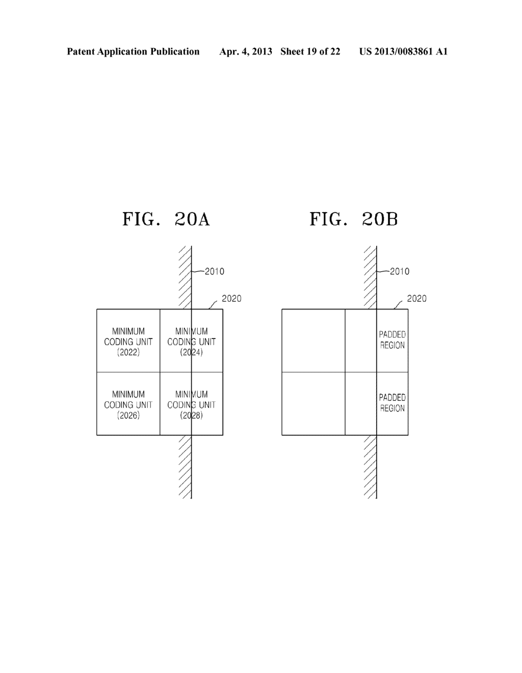 METHOD AND APPARATUS FOR ENCODING AND DECODING CODING UNIT OF PICTURE     BOUNDARY - diagram, schematic, and image 20