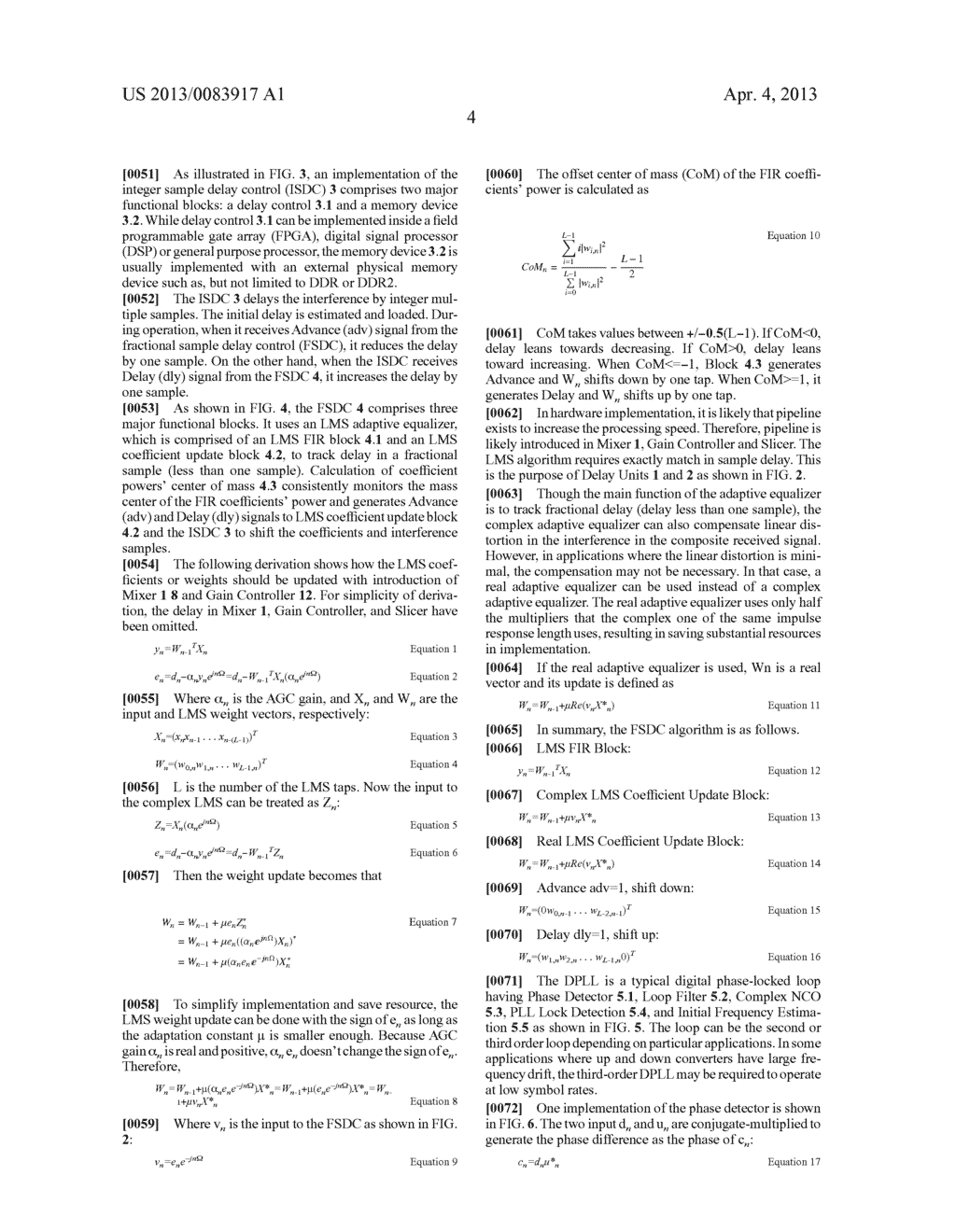 Fully Compensated Adaptive Interference Cancellation System - diagram, schematic, and image 14