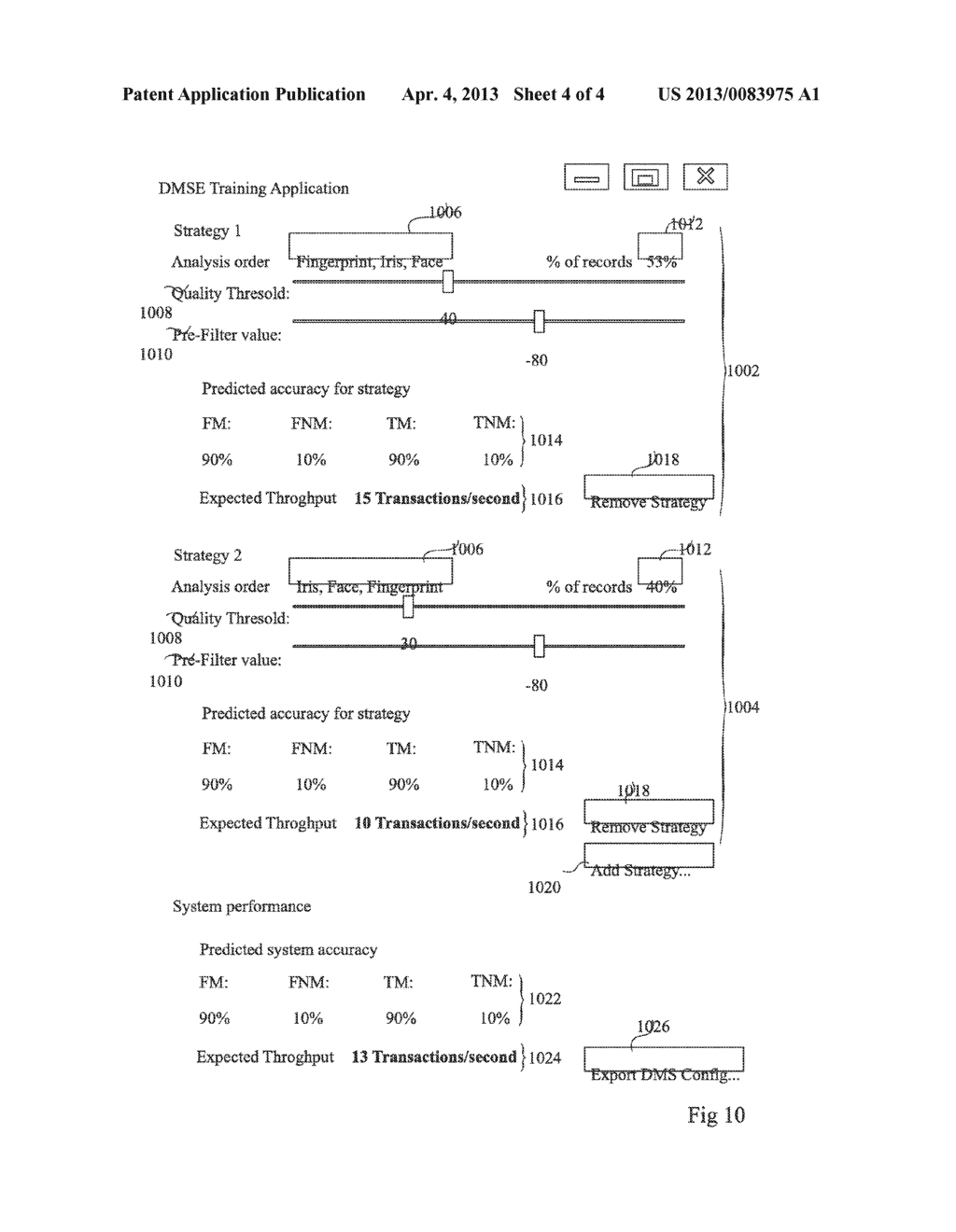 BIOMETRIC TRAINING AND MATCHING ENGINE - diagram, schematic, and image 05