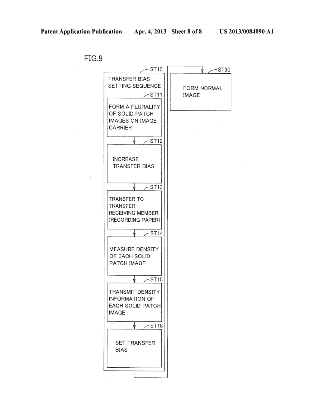 WET-TYPE IMAGE FORMING APPARATUS AND METHOD OF SETTING TRANSFER BIAS IN     WET-TYPE IMAGE FORMING APPARATUS - diagram, schematic, and image 09