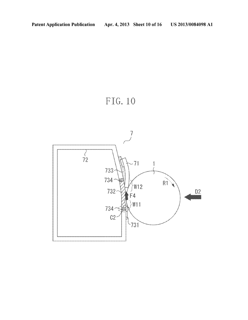 DEVELOPING DEVICE AND CLEANING DEVICE - diagram, schematic, and image 11