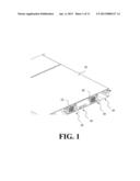 APPARATUS WITH A HANDLE HAVING A RELEASE MECHANISM diagram and image