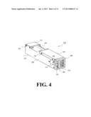 APPARATUS WITH A HANDLE HAVING A RELEASE MECHANISM diagram and image