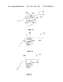 CLEARANCE FLOW CONTROL ASSEMBLY HAVING RAIL MEMBER diagram and image