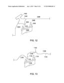 CLEARANCE FLOW CONTROL ASSEMBLY HAVING RAIL MEMBER diagram and image