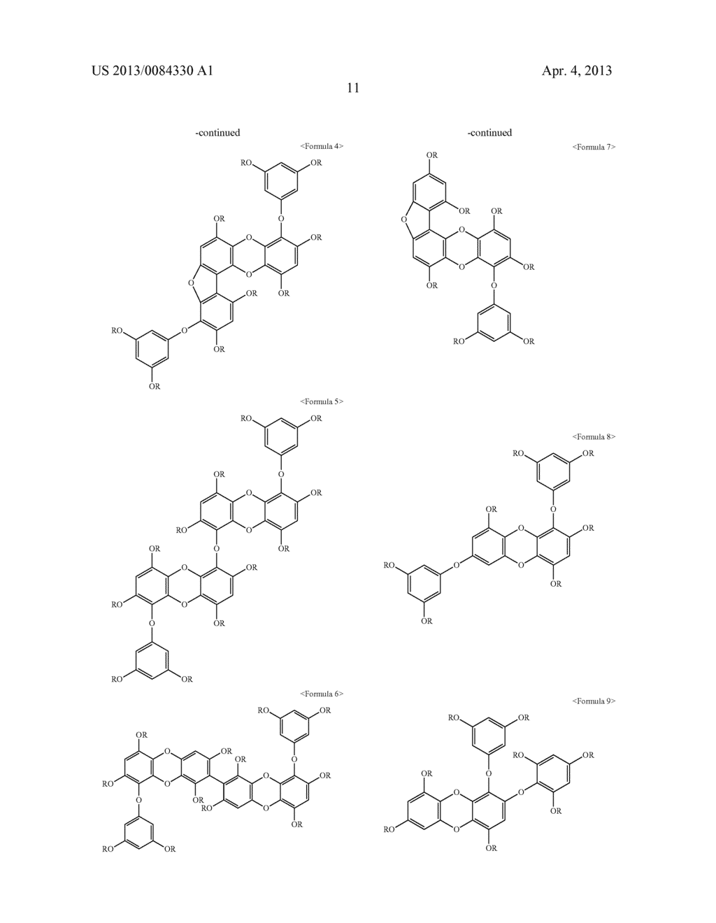 COMPOSITION FOR THE TREATMENT OF ARTHRITIS CONTAINING A DIBENZO-P-DIOXIN     DERIVATIVE AS THE ACTIVE INGREDIENT - diagram, schematic, and image 12