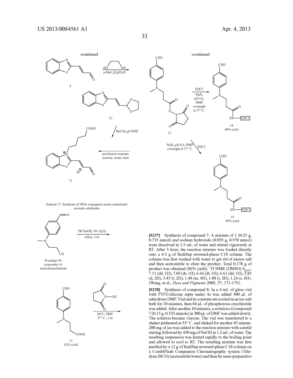 BIODETECTION BY NUCLEIC ACID-TEMPLATED CHEMISTRY - diagram, schematic, and image 72