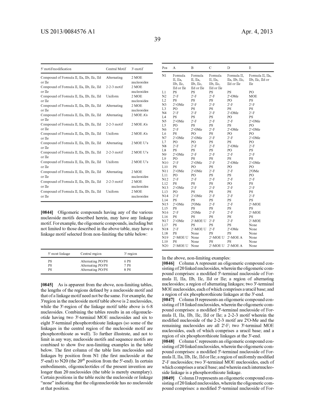 MODIFIED NUCLEOSIDES, ANALOGS THEREOF AND OLIGOMERIC COMPOUNDS PREPARED     THEREFROM - diagram, schematic, and image 40