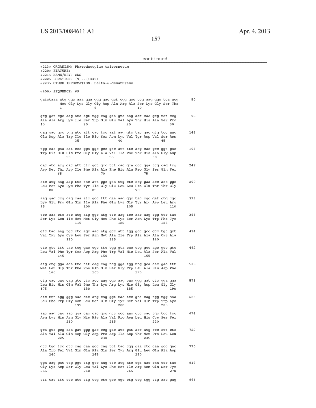 Novel Plant Acyltransferases Specific for Long-Chained, Multiply     Unsaturated Fatty Acids - diagram, schematic, and image 195