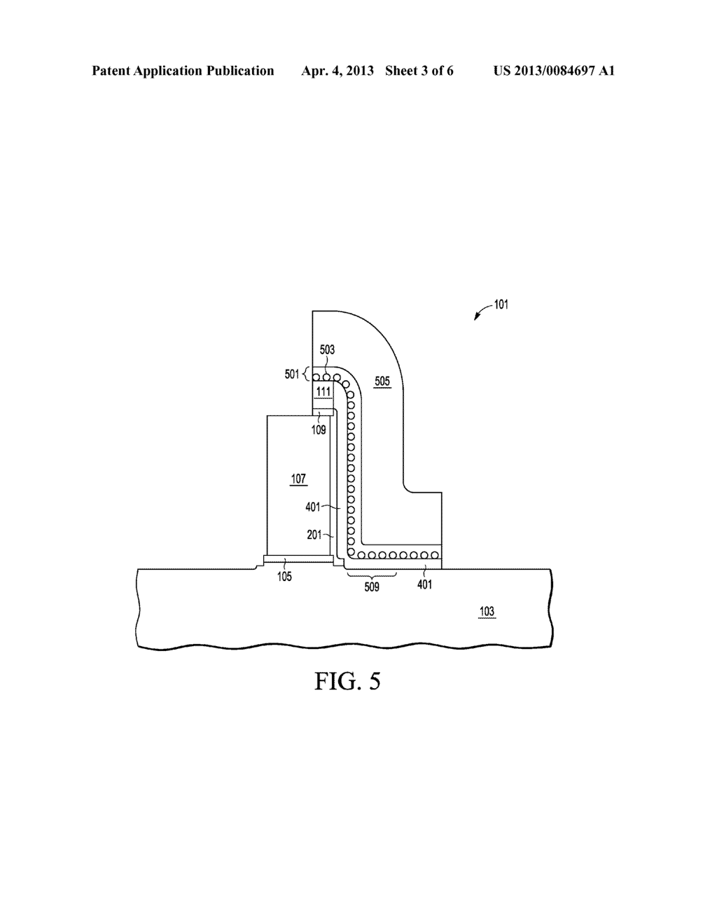 SPLIT GATE MEMORY DEVICE WITH GAP SPACER - diagram, schematic, and image 04