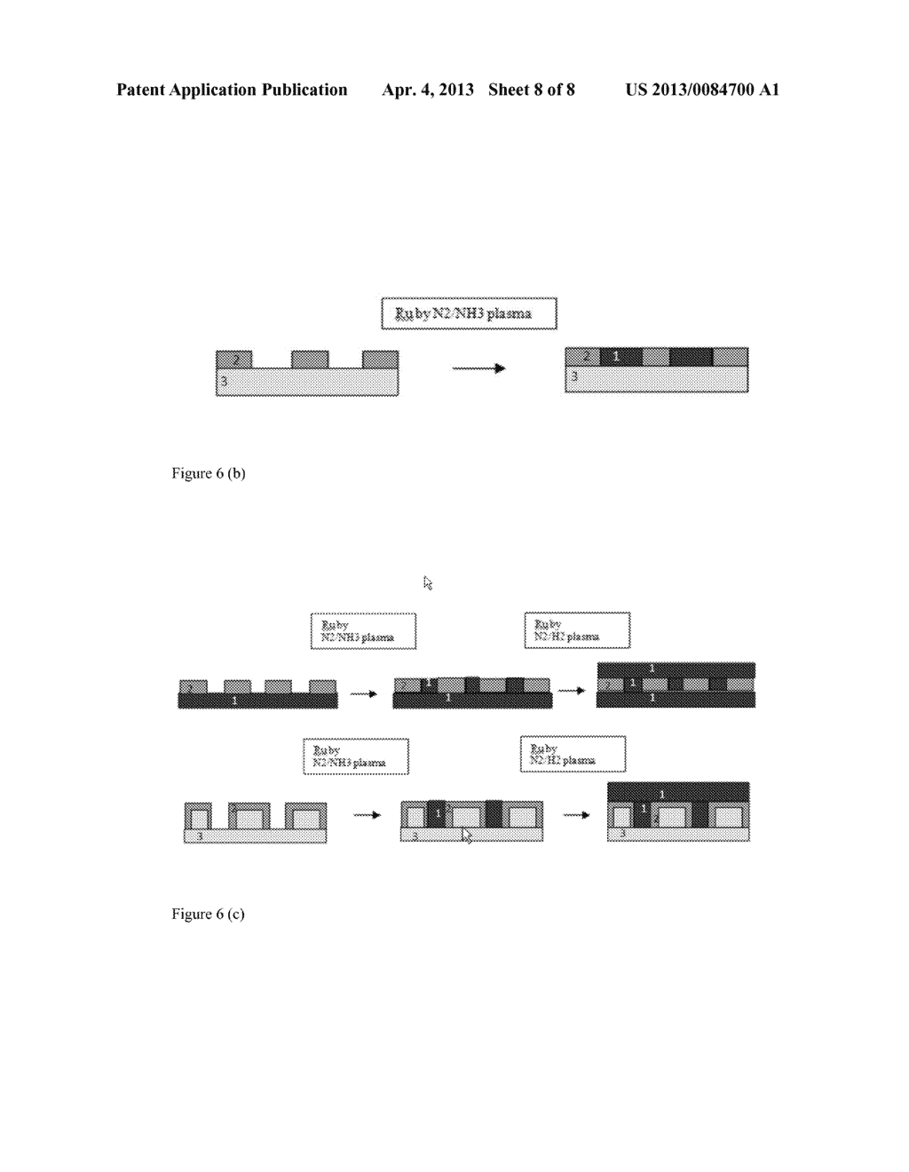 Method for Selectively Depositing Noble Metals on Metal/Metal Nitride     Substrates - diagram, schematic, and image 09