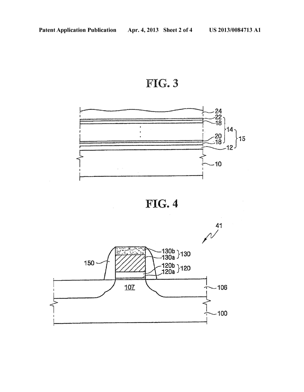 DIELECTRIC LAYER FOR SEMICONDUCTOR DEVICE AND METHOD OF MANUFACTURING THE     SAME - diagram, schematic, and image 03