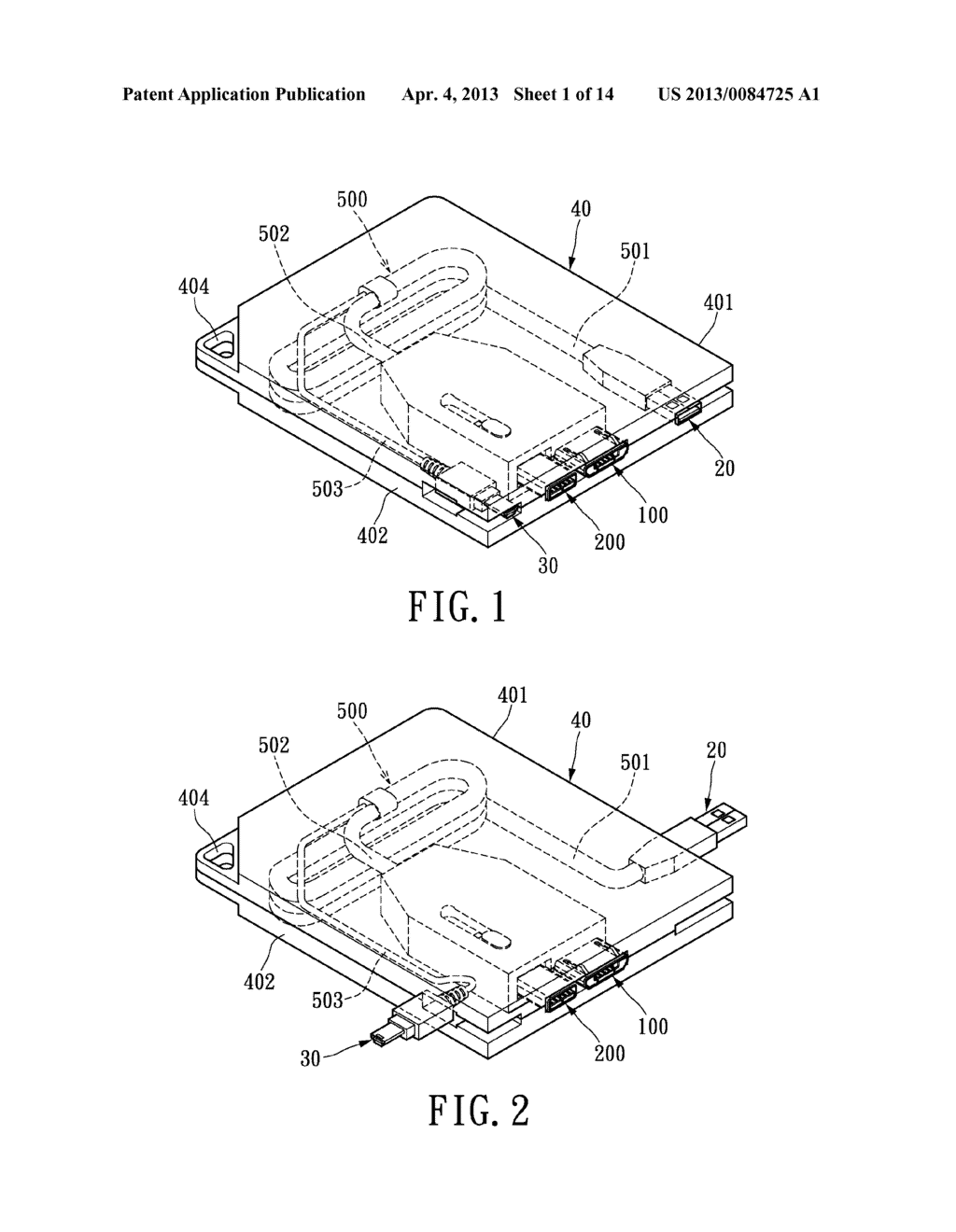 ROTATABLE UNIVERSAL SERIAL BUS CONNECTOR - diagram, schematic, and image 02