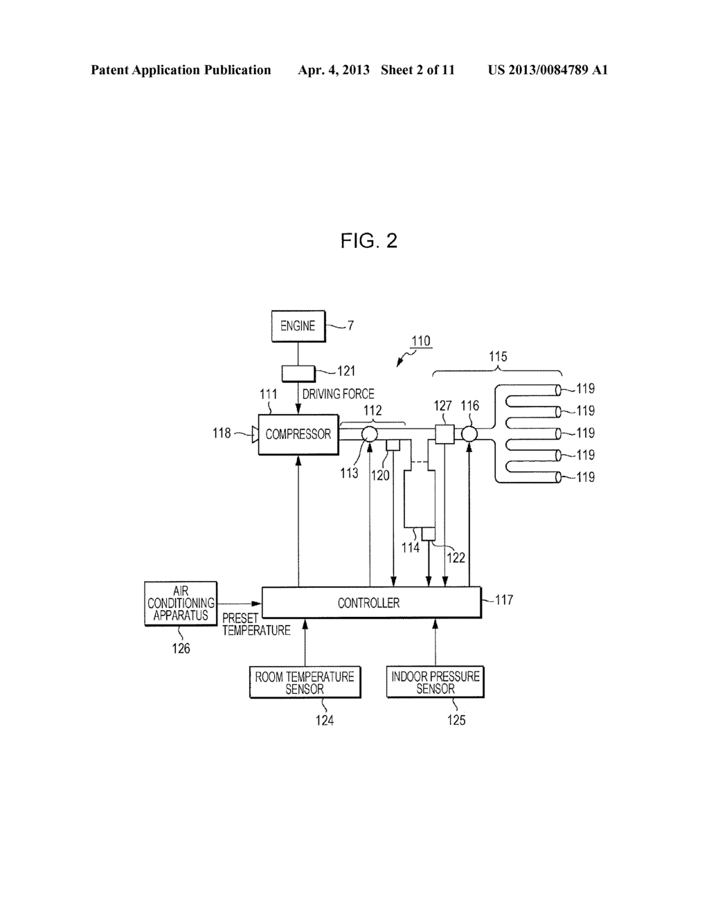 VEHICLE, COOLING APPARATUS, AND COOLING METHOD - diagram, schematic, and image 03