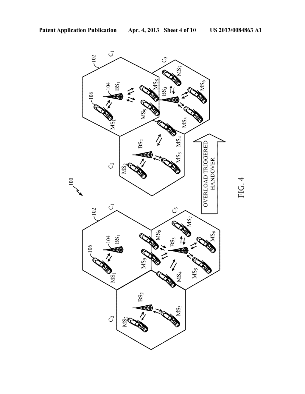 METHOD TO SELECT MS IN OVERLOAD CONTROL TRIGGERED BASE STATION INITIATED     HANDOVER IN WIMAX SYSTEMS - diagram, schematic, and image 05