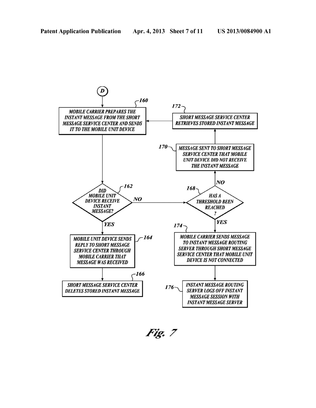 Mobile device based messaging - diagram, schematic, and image 08