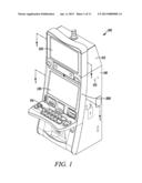 STRUCTURAL WALL APPARATUS AND METHOD FOR A GAMING MACHINE diagram and image