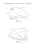 Golf Club and Golf Club Head Structures diagram and image