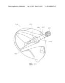 Golf Club and Golf Club Head Structures diagram and image