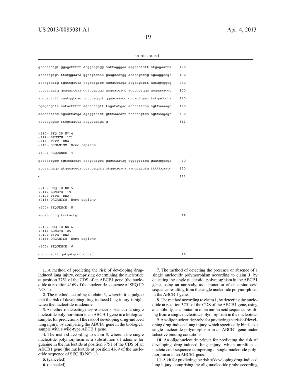 RISK PREDICTION OF DEVELOPING DRUG-INDUCED LUNG INJURY AND DETECTION     METHOD AND KIT OF GENE FOR RISK PREDICTION - diagram, schematic, and image 22