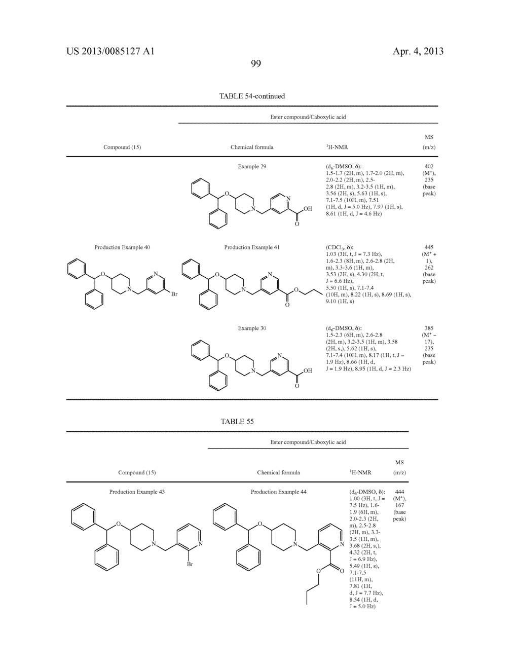 HETEROCYCLIC COMPOUND AND H1 RECEPTOR ANTAGONIST - diagram, schematic, and image 105