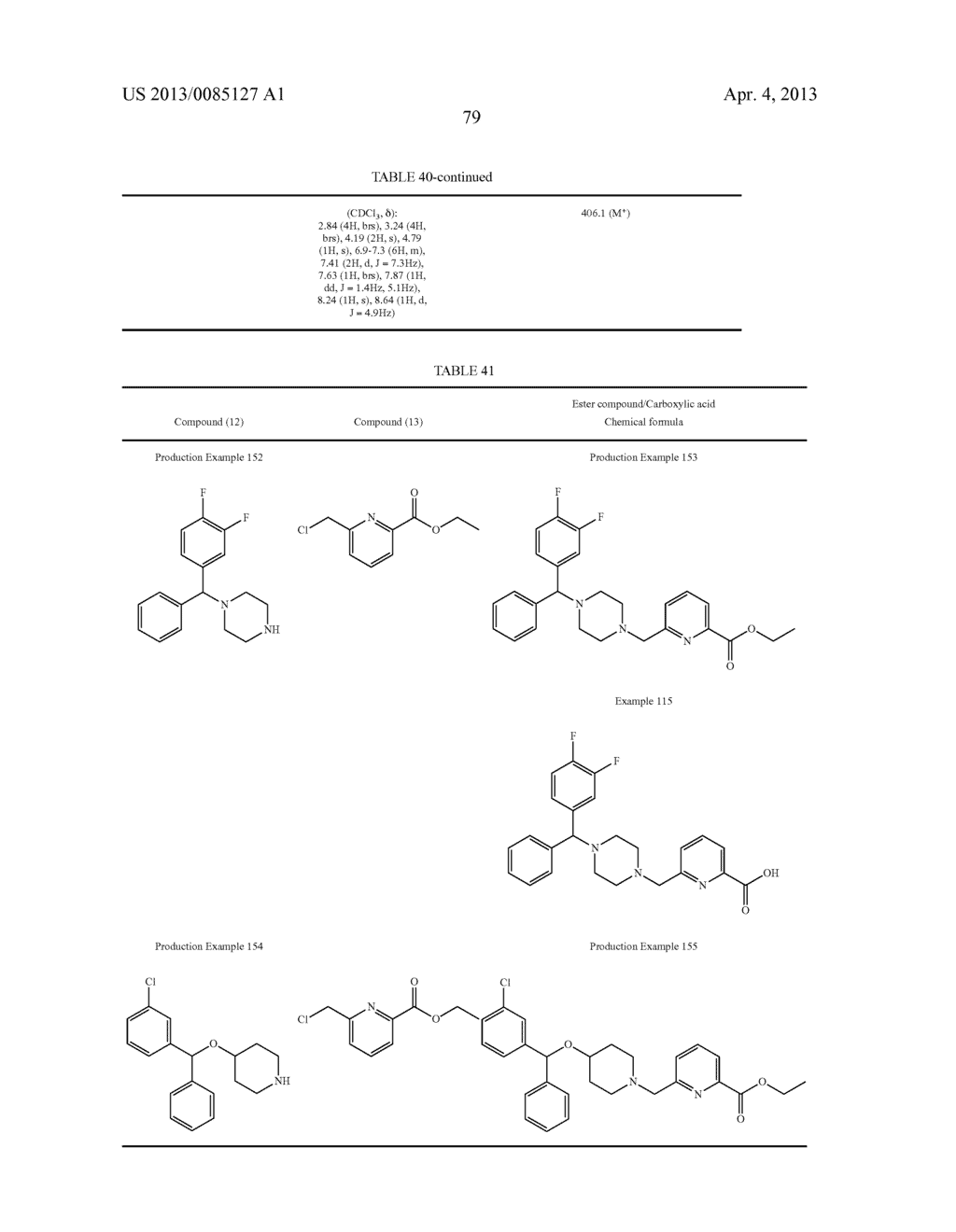 HETEROCYCLIC COMPOUND AND H1 RECEPTOR ANTAGONIST - diagram, schematic, and image 85