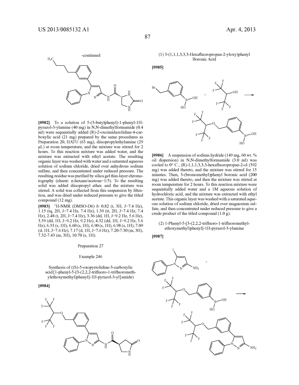 PYRAZOLE COMPOUND AND PHARMACEUTICAL USE THEREOF - diagram, schematic, and image 88