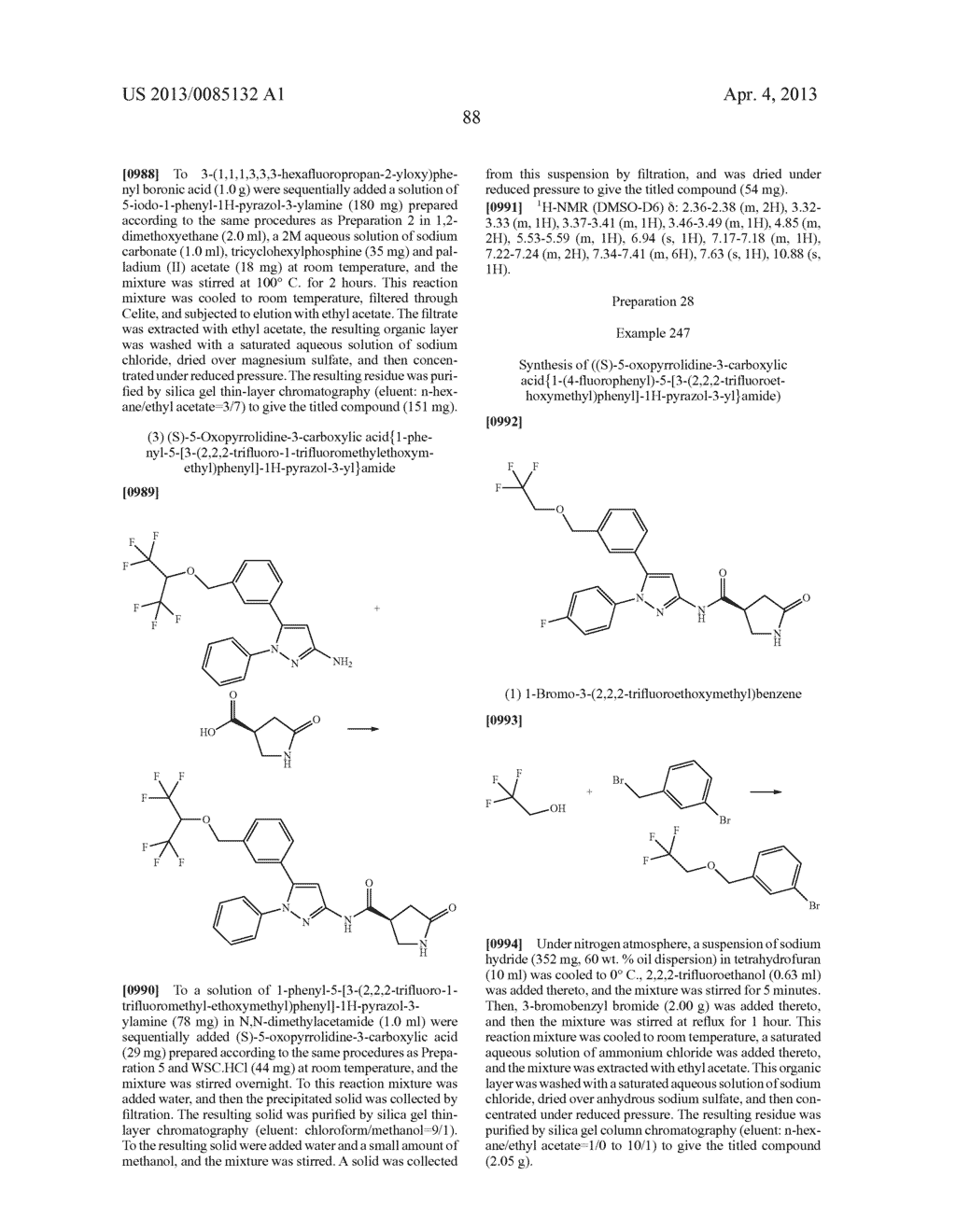 PYRAZOLE COMPOUND AND PHARMACEUTICAL USE THEREOF - diagram, schematic, and image 89