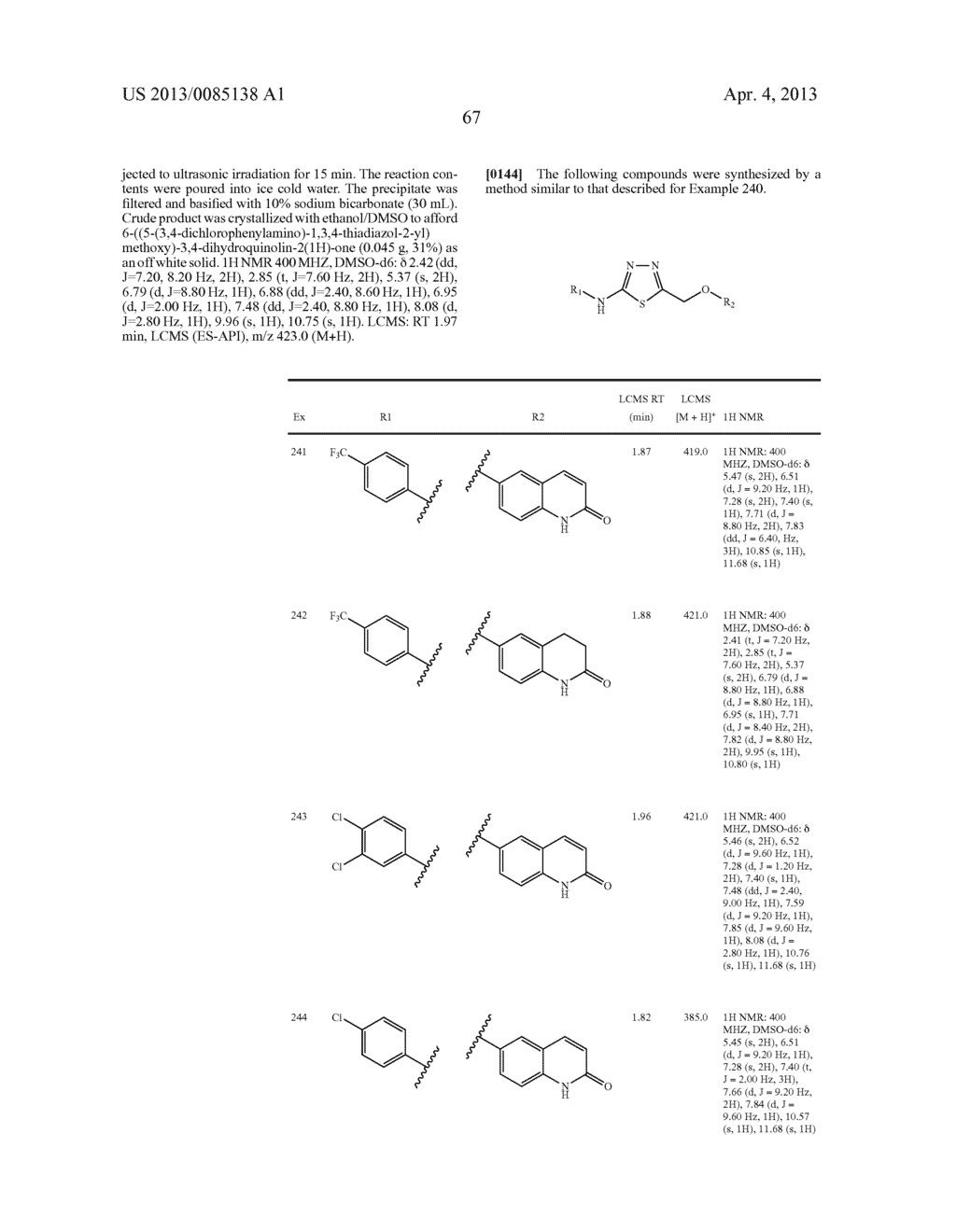 Selective NR2B Antagonists - diagram, schematic, and image 68