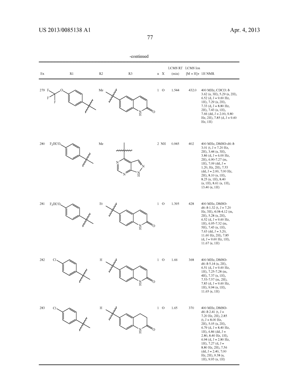 Selective NR2B Antagonists - diagram, schematic, and image 78