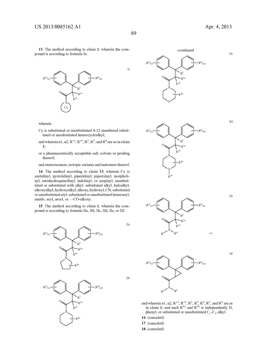 AMIDO COMPOUNDS AS RORyT MODULATORS AND USES THEREOF - diagram, schematic, and image 101