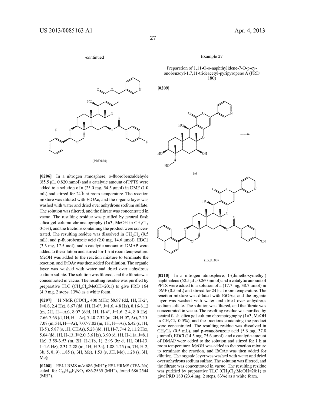 Pyripyropene Derivative Having ACAT2 Inhibiting Activity and Stable to     Metabolizing Enzymes - diagram, schematic, and image 28